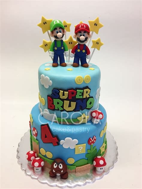 pastel de mario bros